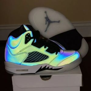 Womens Nike Air Jordan 5 Oil Grey